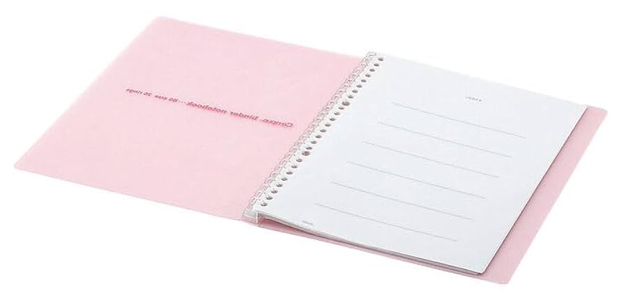 SHINSEIDO 26RING TEXT BINDER (３個) Amazon.com : Kokuyo Campus Slide Binder, Slim Type, B5, 26